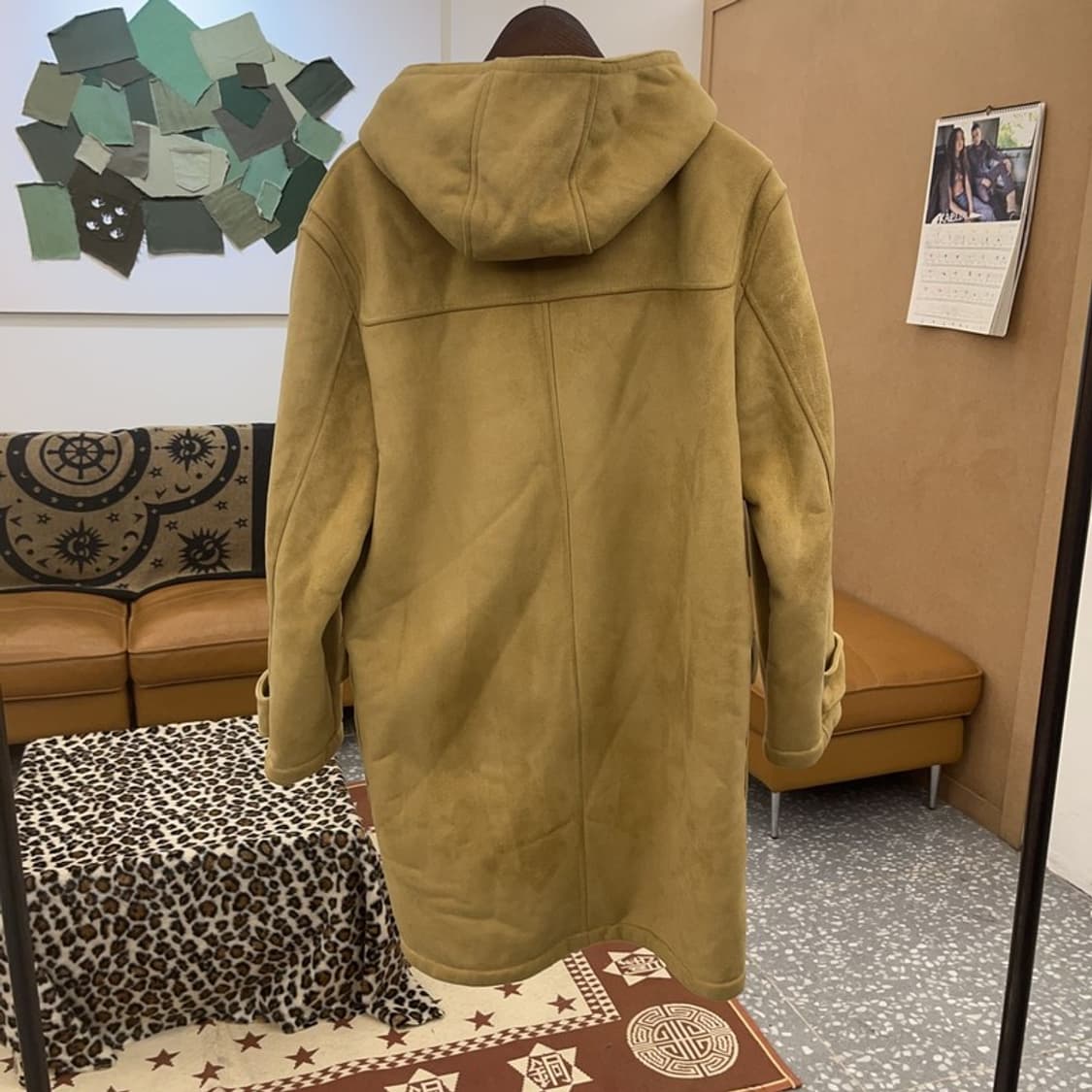 폴로 랄프로렌 폭닥 스웨이드 캐주얼 떡볶이 더플 코트 95 C08973 상품이미지4