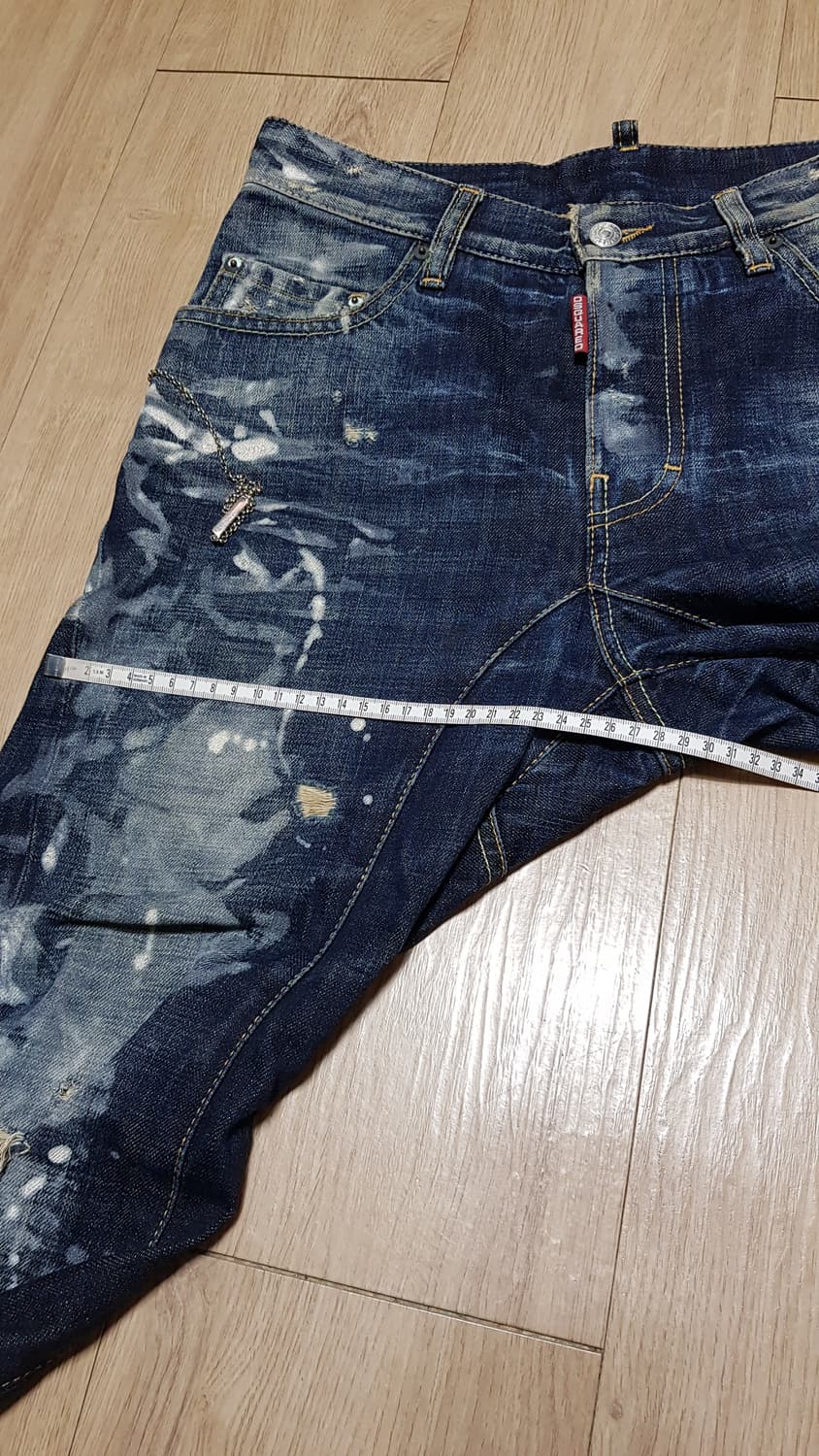 디스퀘어드 11ss 페인트 체인바이커 남, 녀 겸용 42 상품이미지7