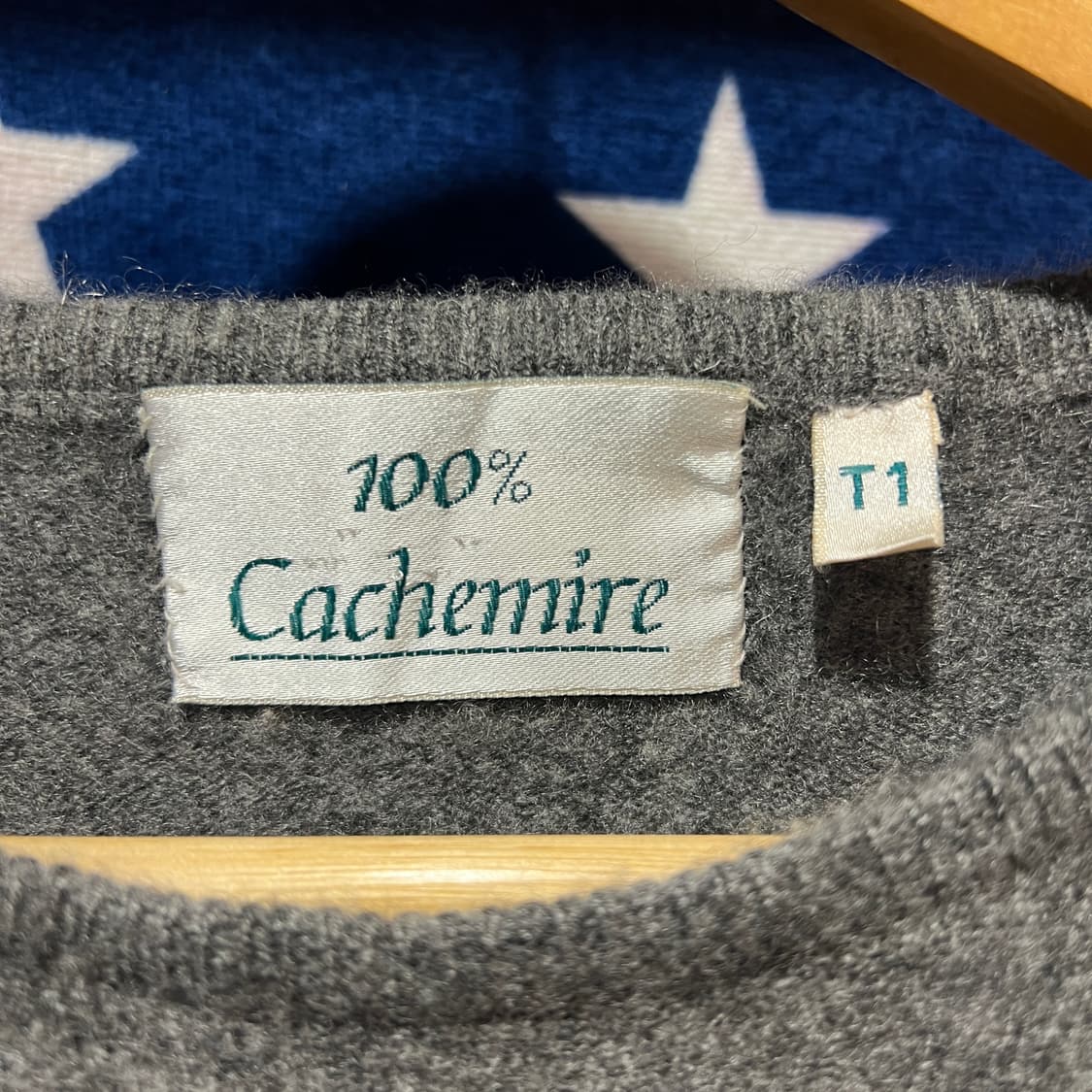 빈티지 100% 캐시미어 니트  상품이미지3
