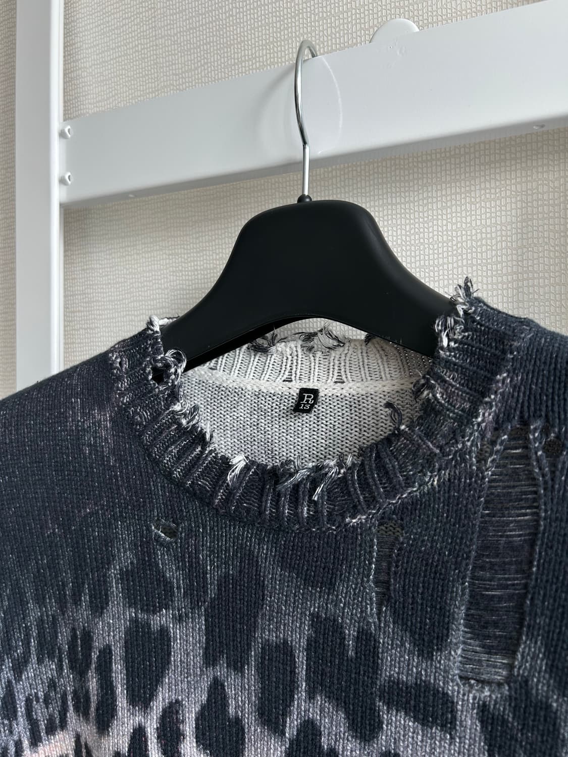 r13 레오파드 니트 상품이미지2