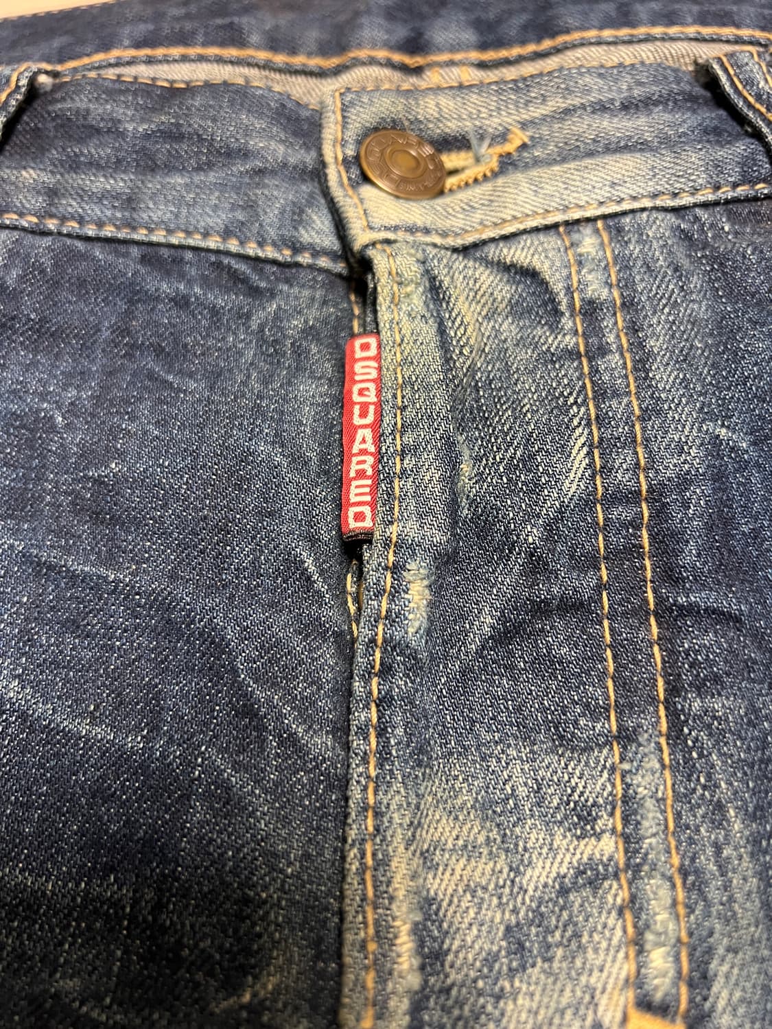 디스퀘어드 야구진2 워싱 데님 팬츠 / 46 (정품)  상품이미지3