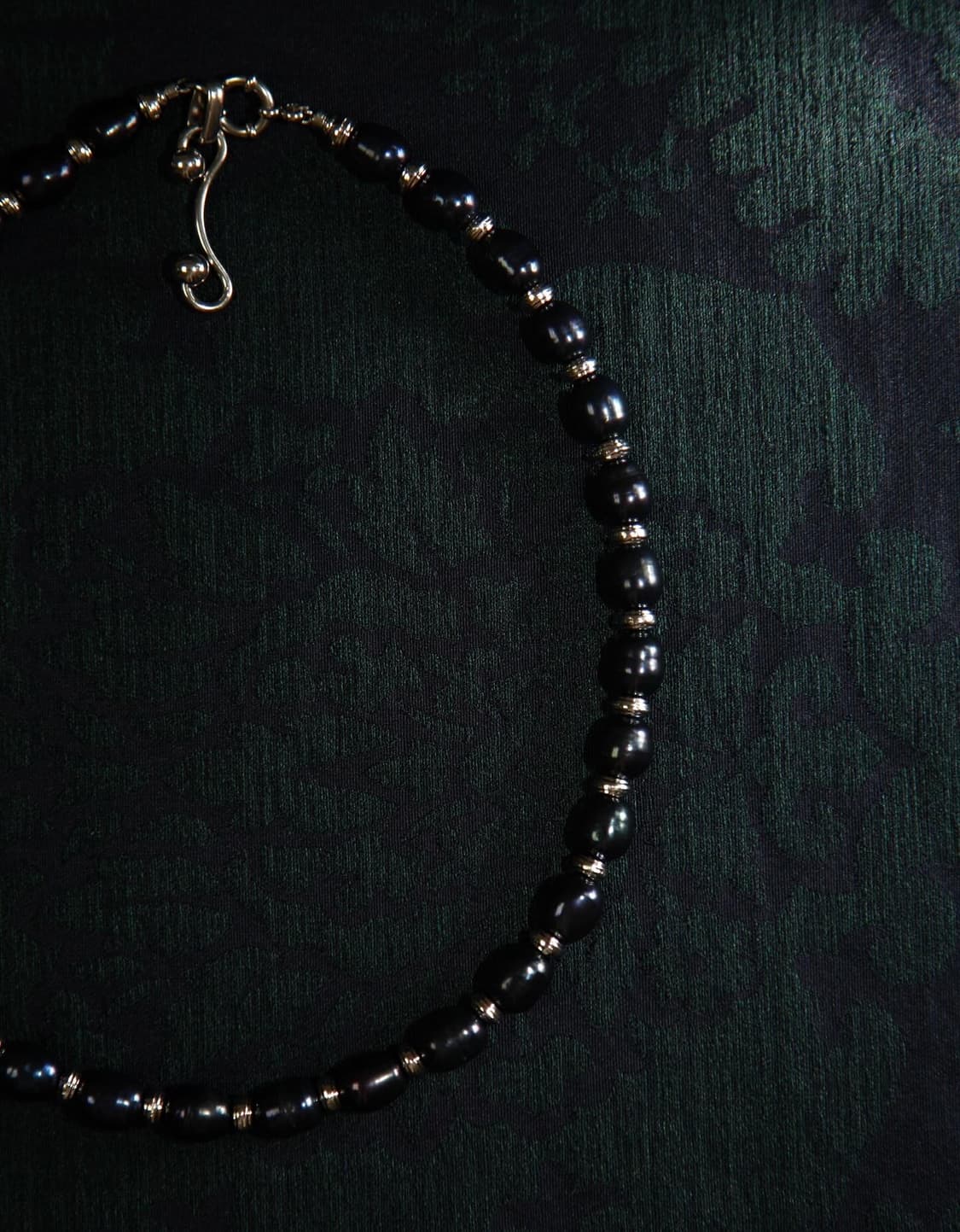 CASIOPEIA CODA | Black Pearl 천연담수흑진주목걸이 상품이미지3