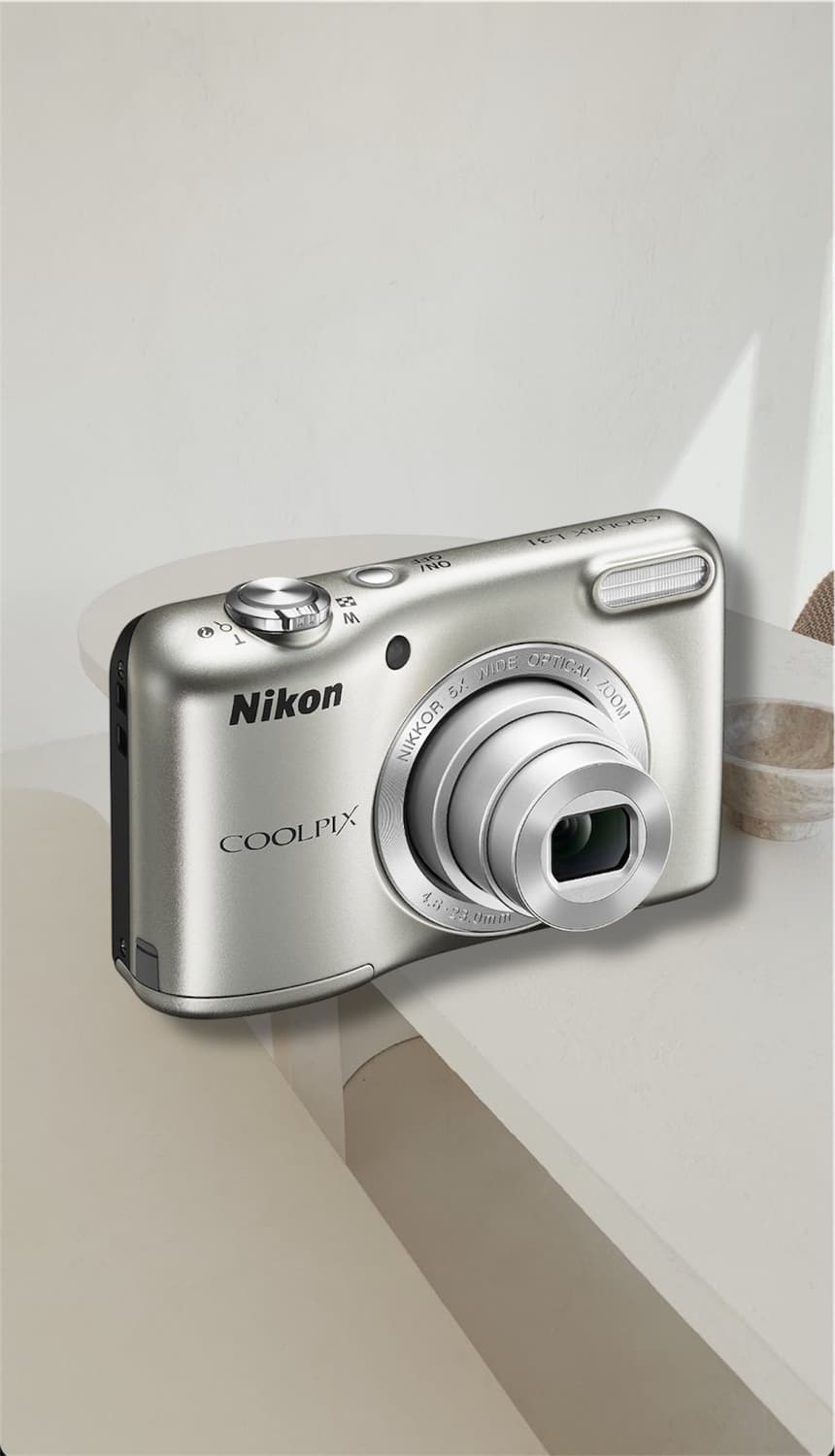 나연’s픽) 니콘 쿨픽스 L32 실버 디카 빈티지 캠코더 /캐논 소니 상품이미지1
