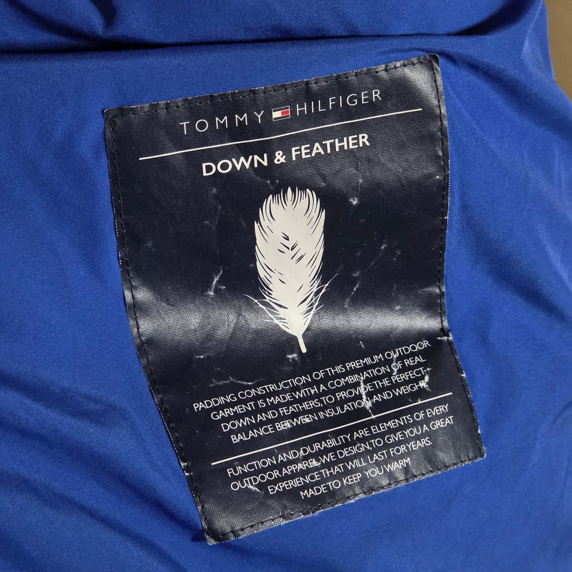 타미힐피거 배색 다운 패딩 점퍼 상품이미지9