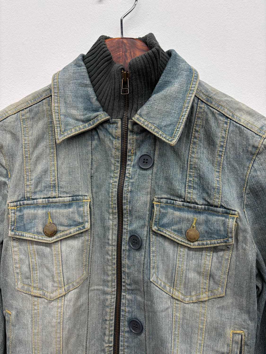 MNG jeans 연청 데님자켓 상품이미지4
