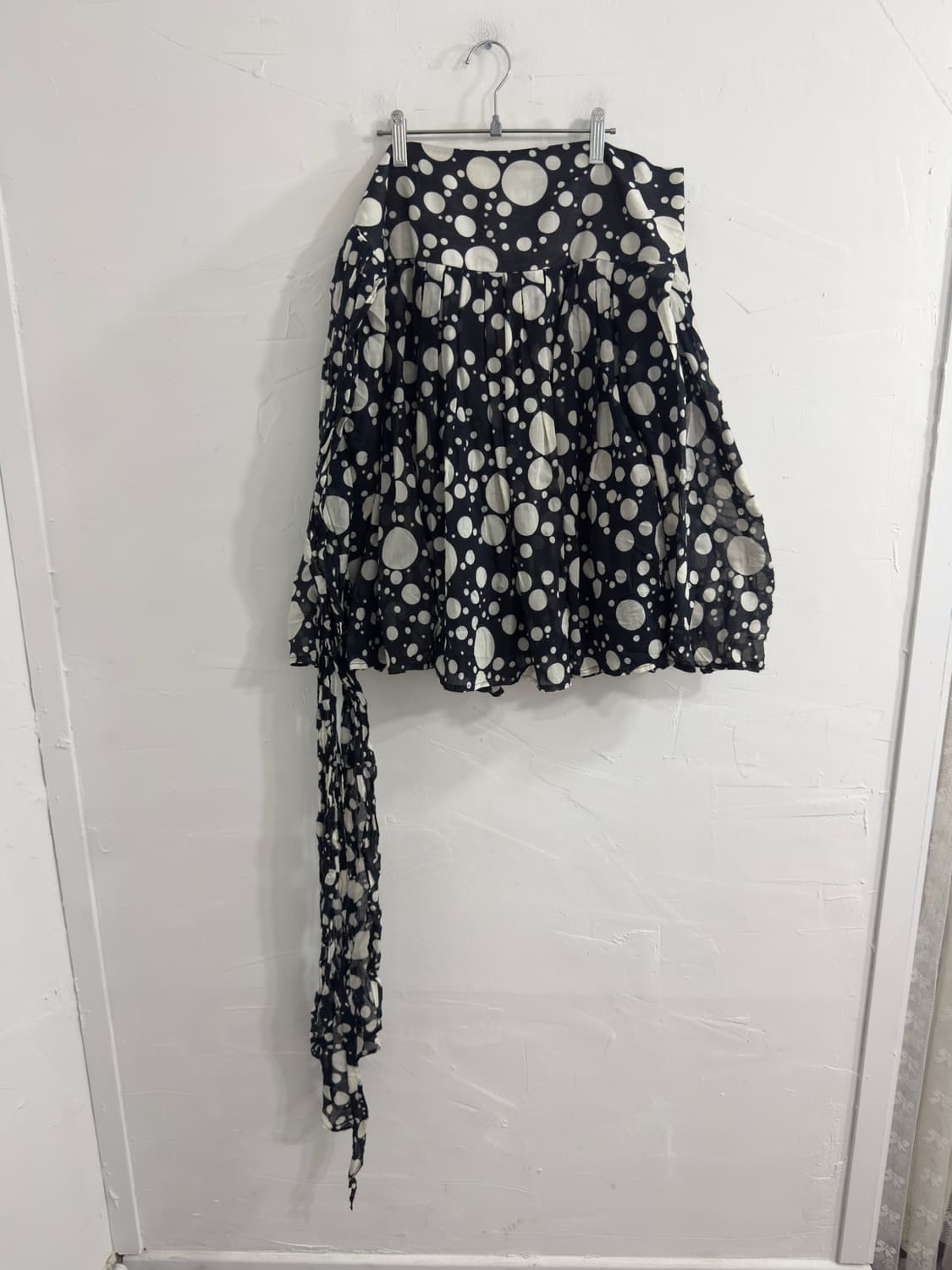 zara dot strap midi skirt 상품이미지4