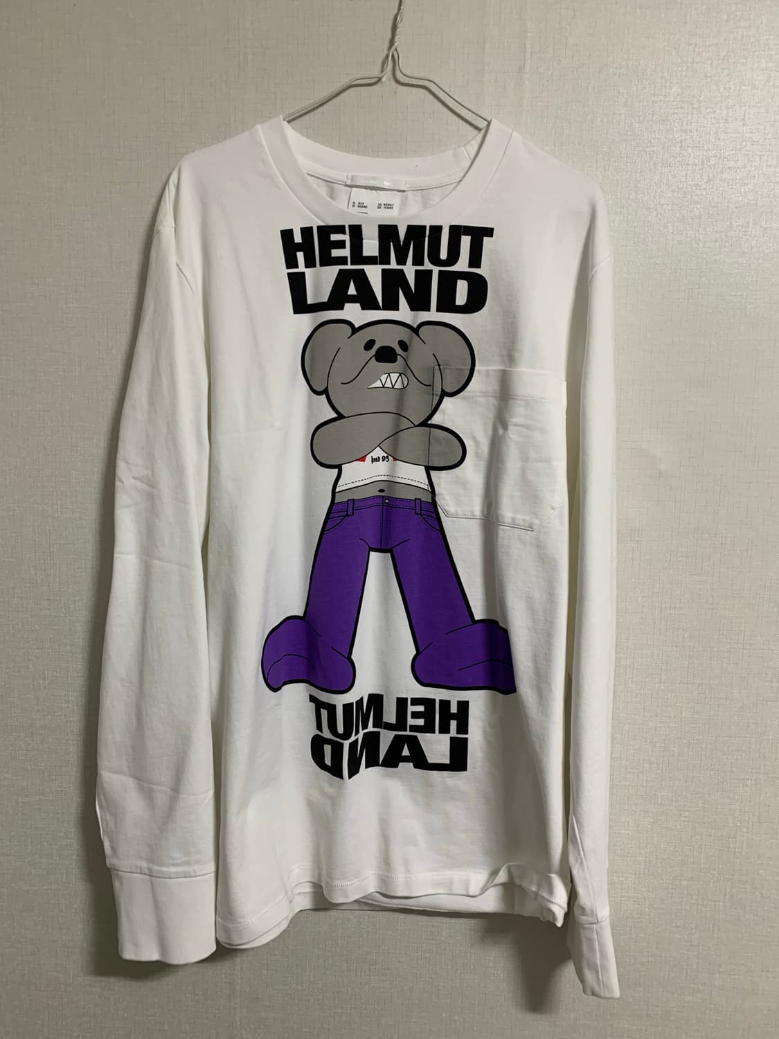 헬무트랭 20FW 곰돌이 슬리브  상품이미지3