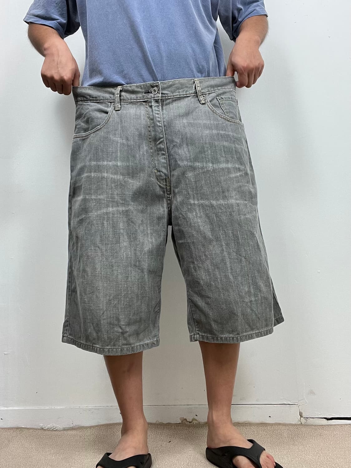 Levis 리바이스 569 루즈 스트레이트 데님 반바지 상품이미지2