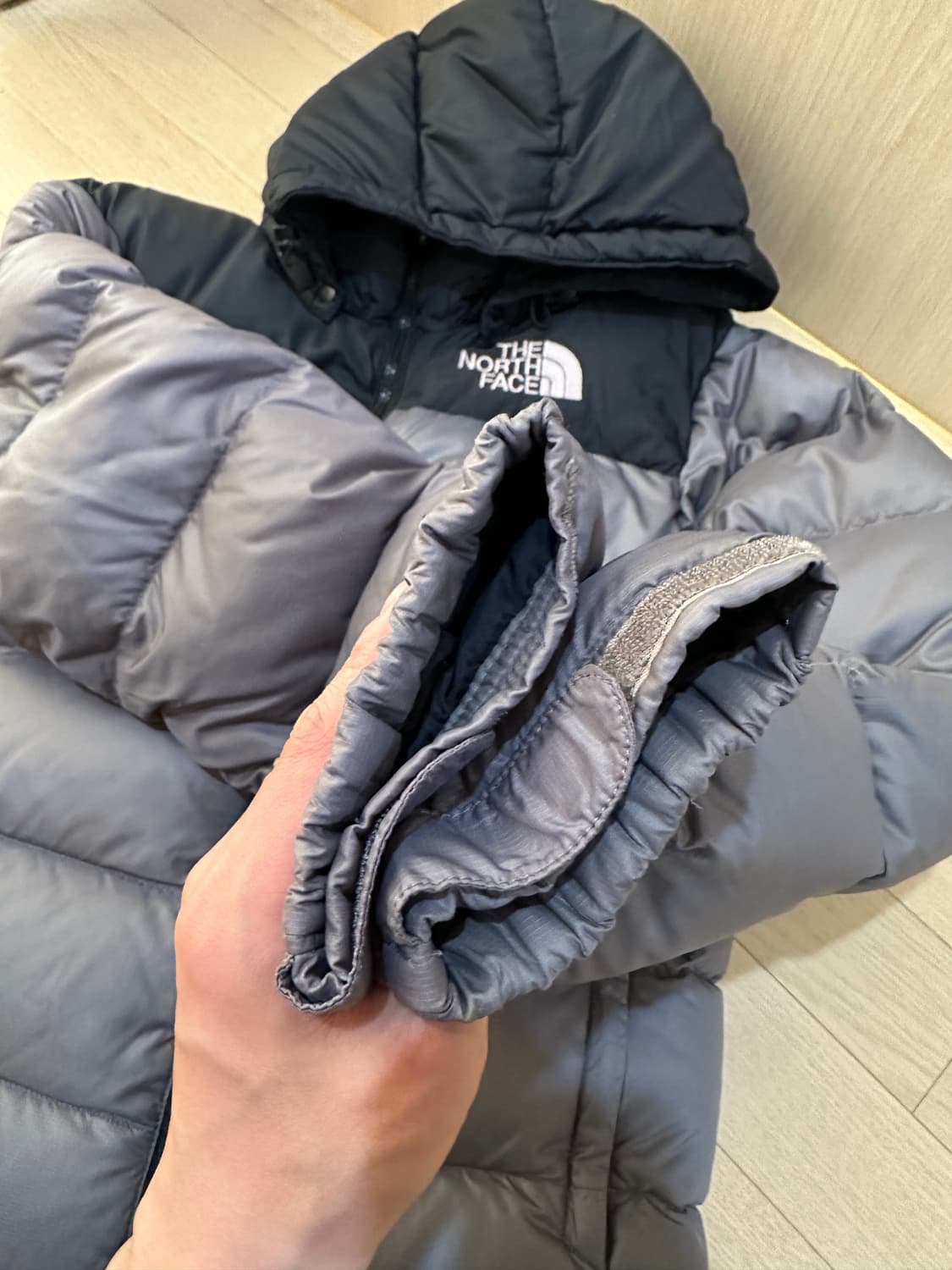 노스페이스 눕시2 700 구스다운 거위털패딩 85(XS) 상품이미지7