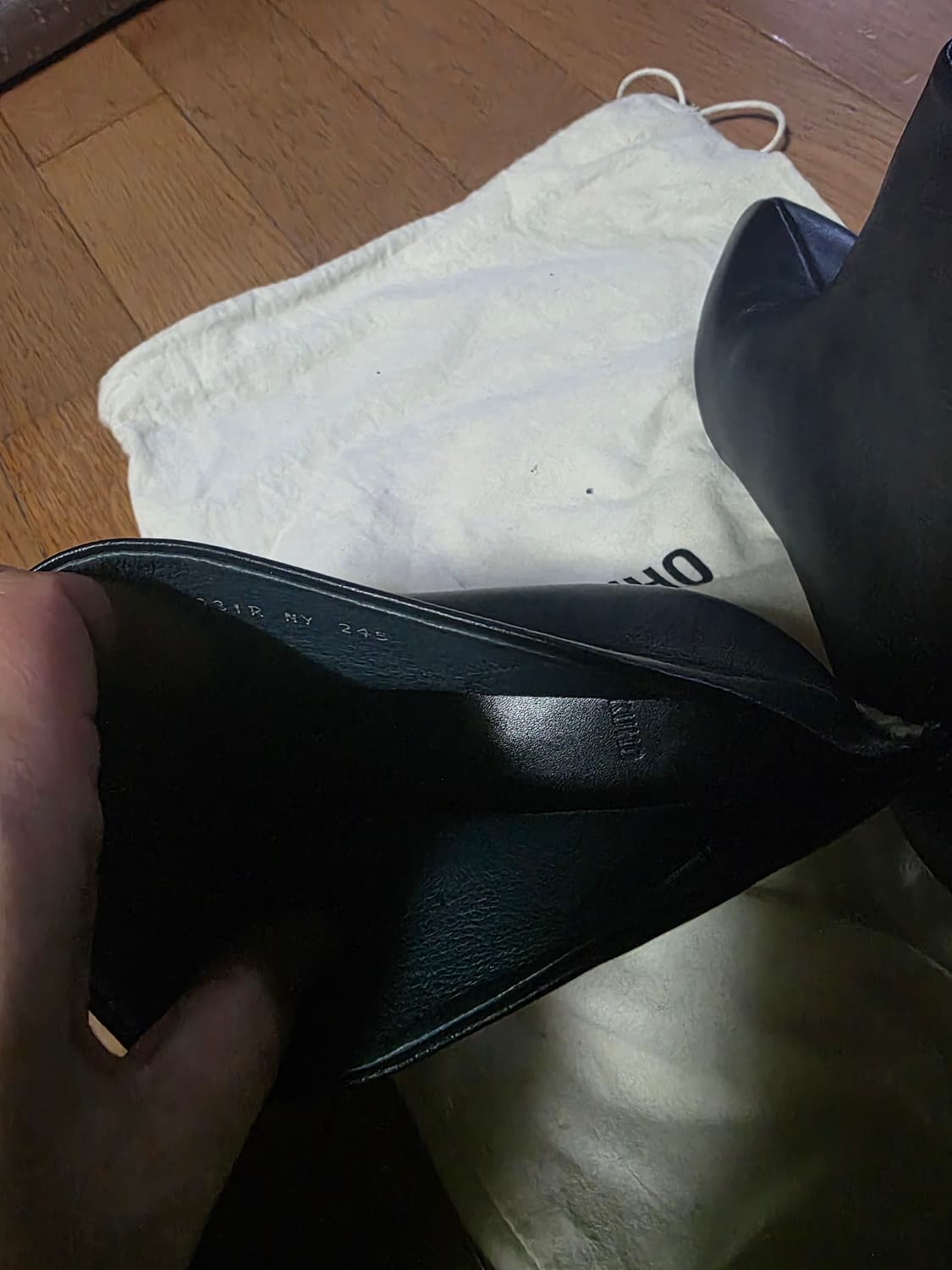 구호 여성 가죽 앵글 부츠 상품이미지5