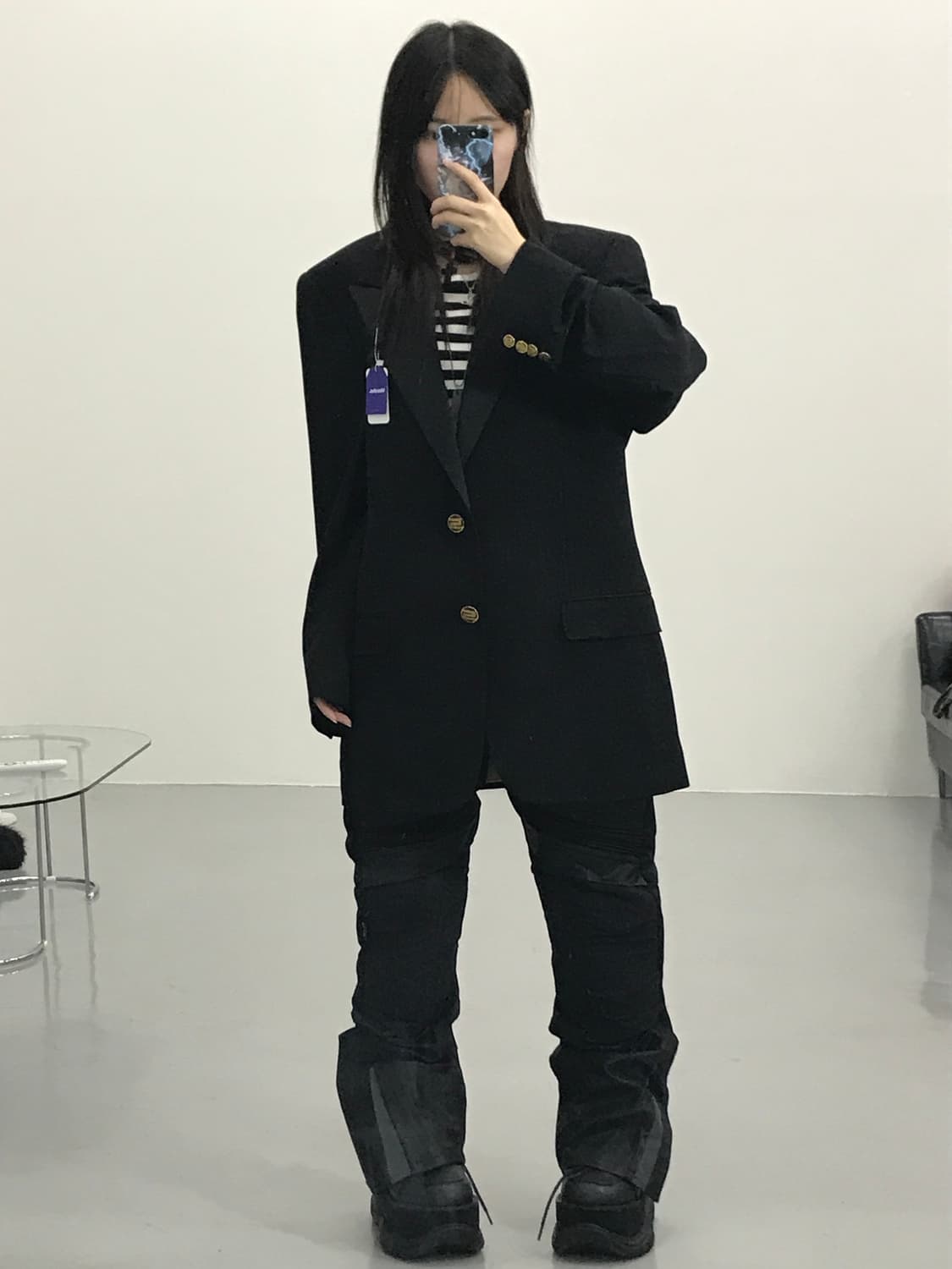  지아니 베르사체 꾸뛰르 울 블레이저 상품이미지2