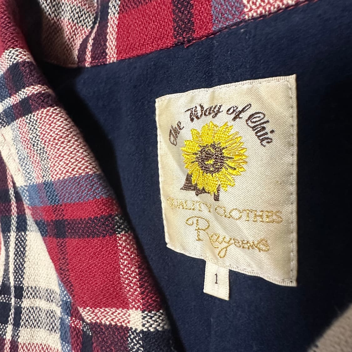 RAY BEAMS woman check jacket 상품이미지3