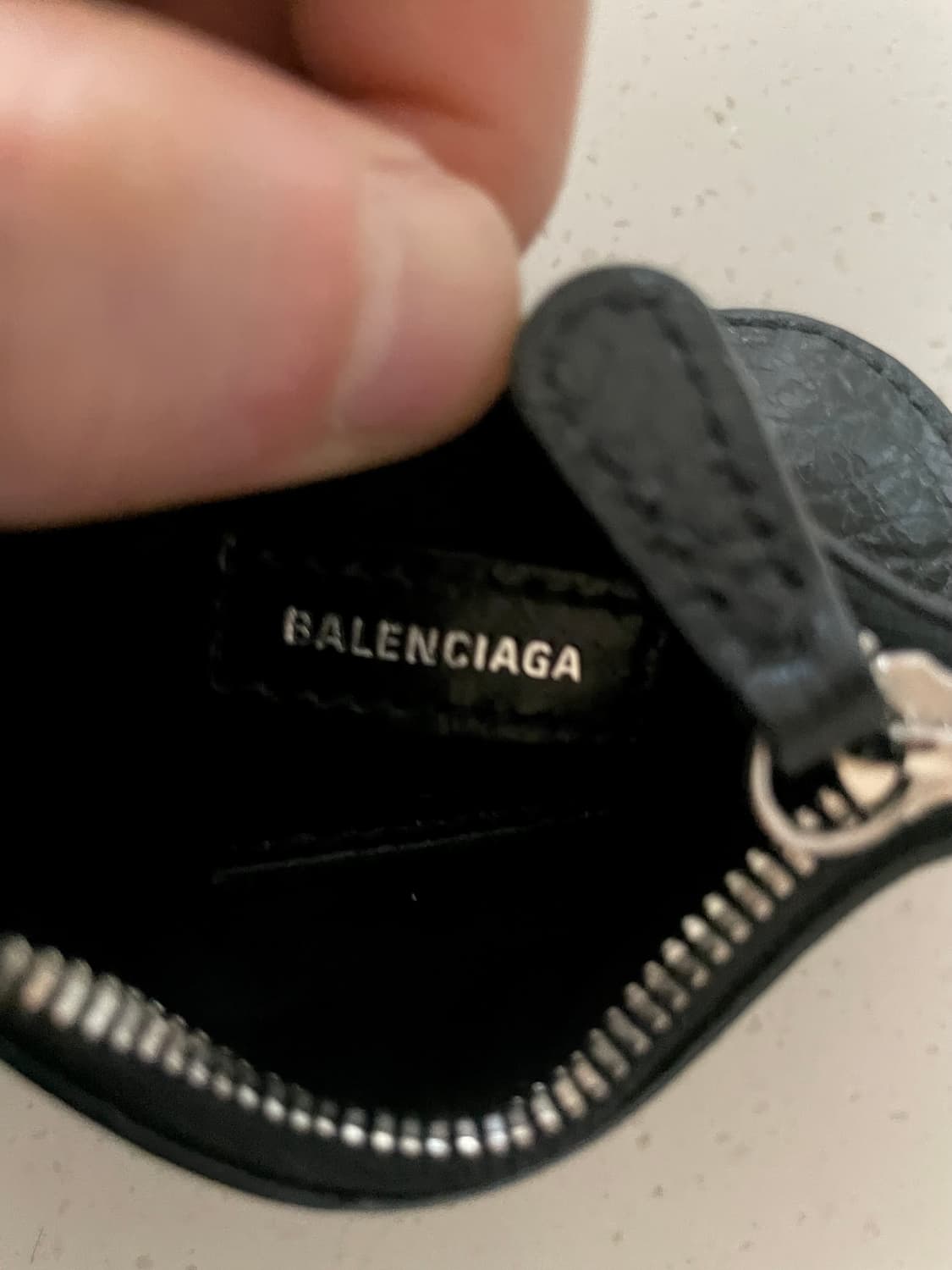 [OS] 발렌시아가 르카골 카드지갑 코인 케이스 블랙 상품이미지3