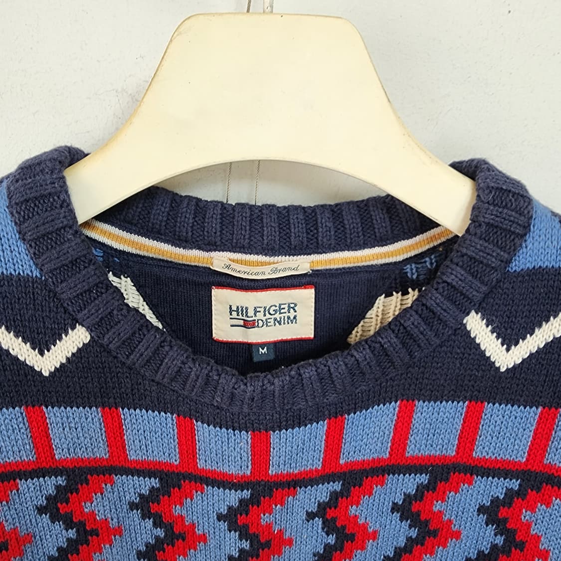 타미힐피거 패턴 니트 스웨터 상품이미지9