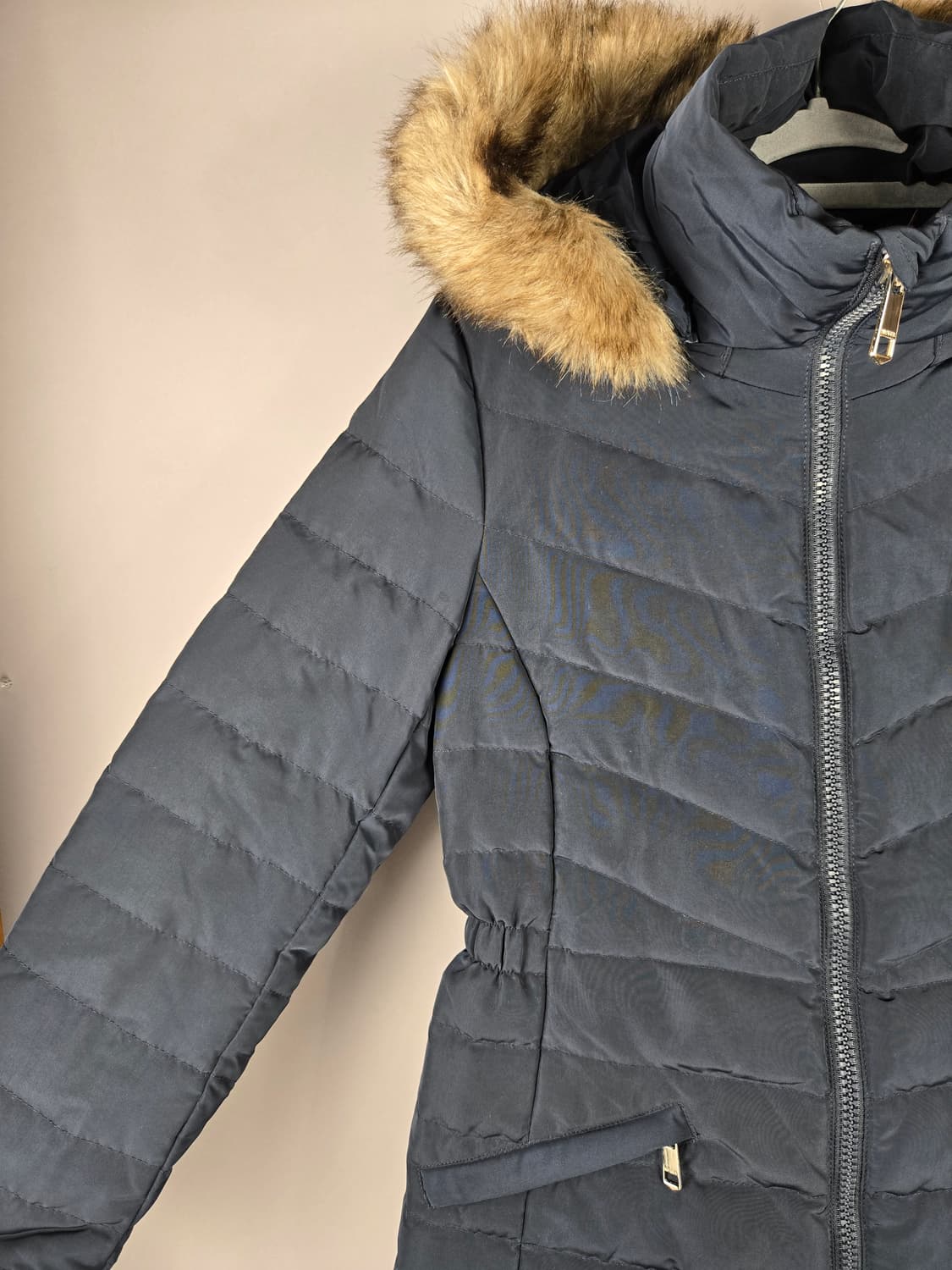 [무료배송]타미힐피거 S 여성 다운 패딩 점퍼 네이비 상품이미지4