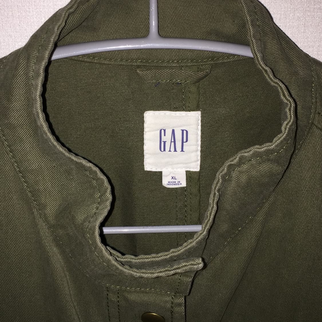 Gap 하구미 모리걸 카키 야상 숏자켓 상품이미지3