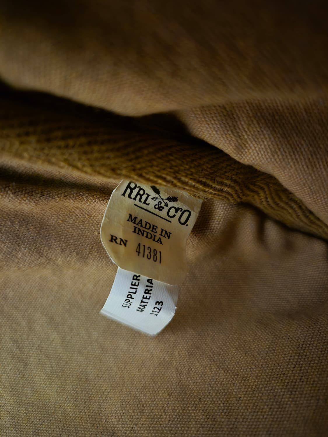 RRL 레더트림 캔버스 브리프케이스 상품이미지10