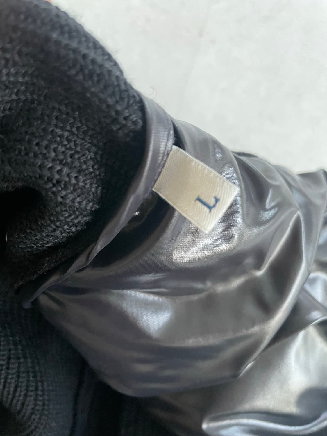 몽클레어 그래픽 니트 패딩 L 정품 급처 상품이미지4