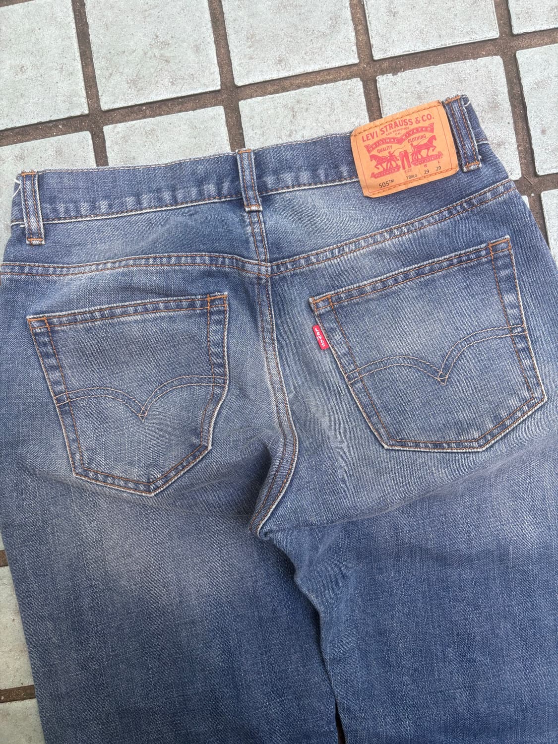 리바이스 505 레귤러 스트레이트 29인치 상품이미지4