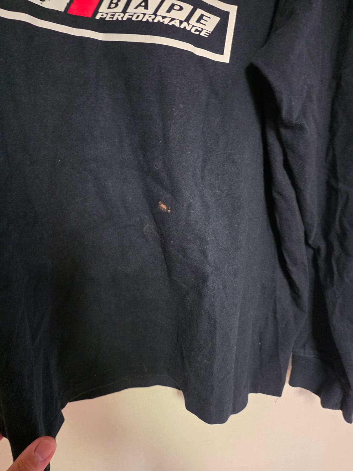 [2XL] 베이프 모터스포츠 사루 롱슬리브 상품이미지4