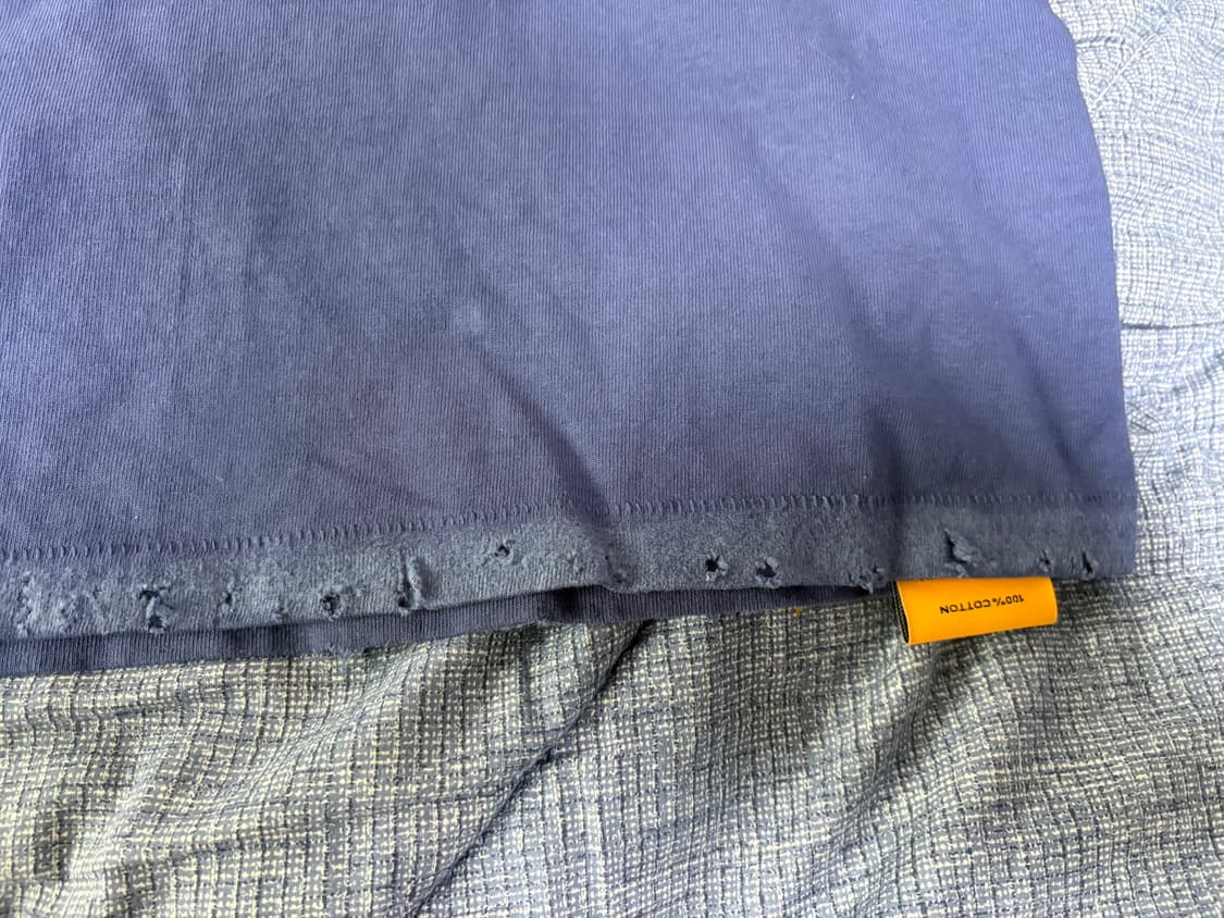 갤러리 디파트먼트 데미지 워싱 반팔 L 상품이미지4