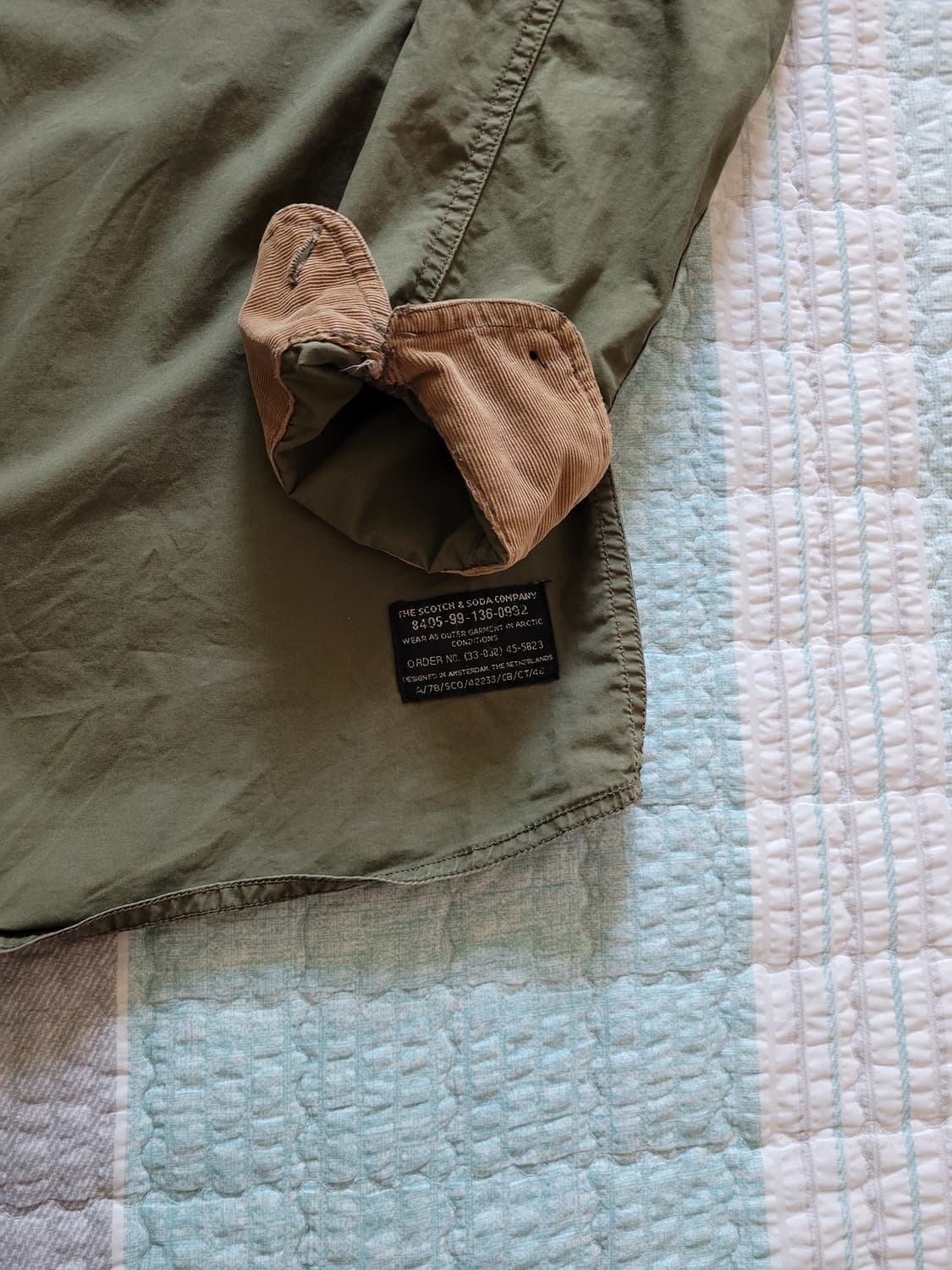 스카치앤소다Scotch&Soda 유틸리티 워크웨어 집업셔츠 100-105 상품이미지5