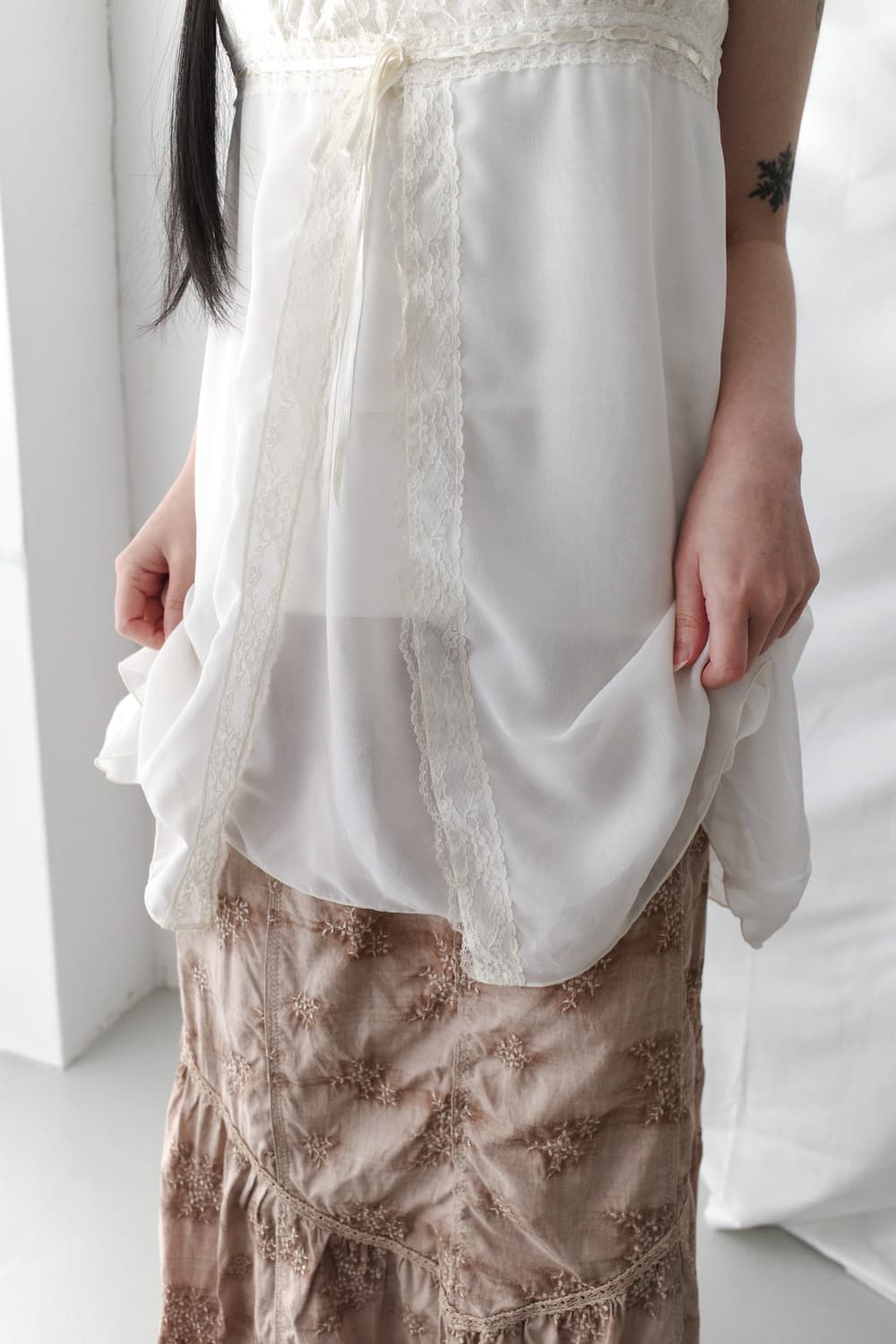 lace blouse  상품이미지5