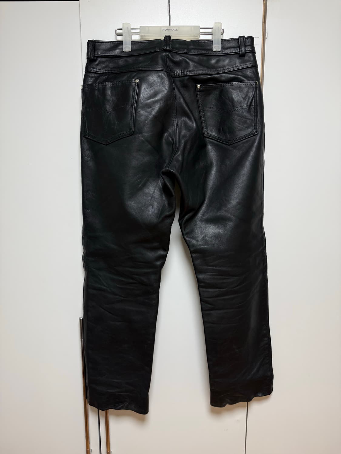 90s Schott 레더팬츠 (36) 상품이미지2