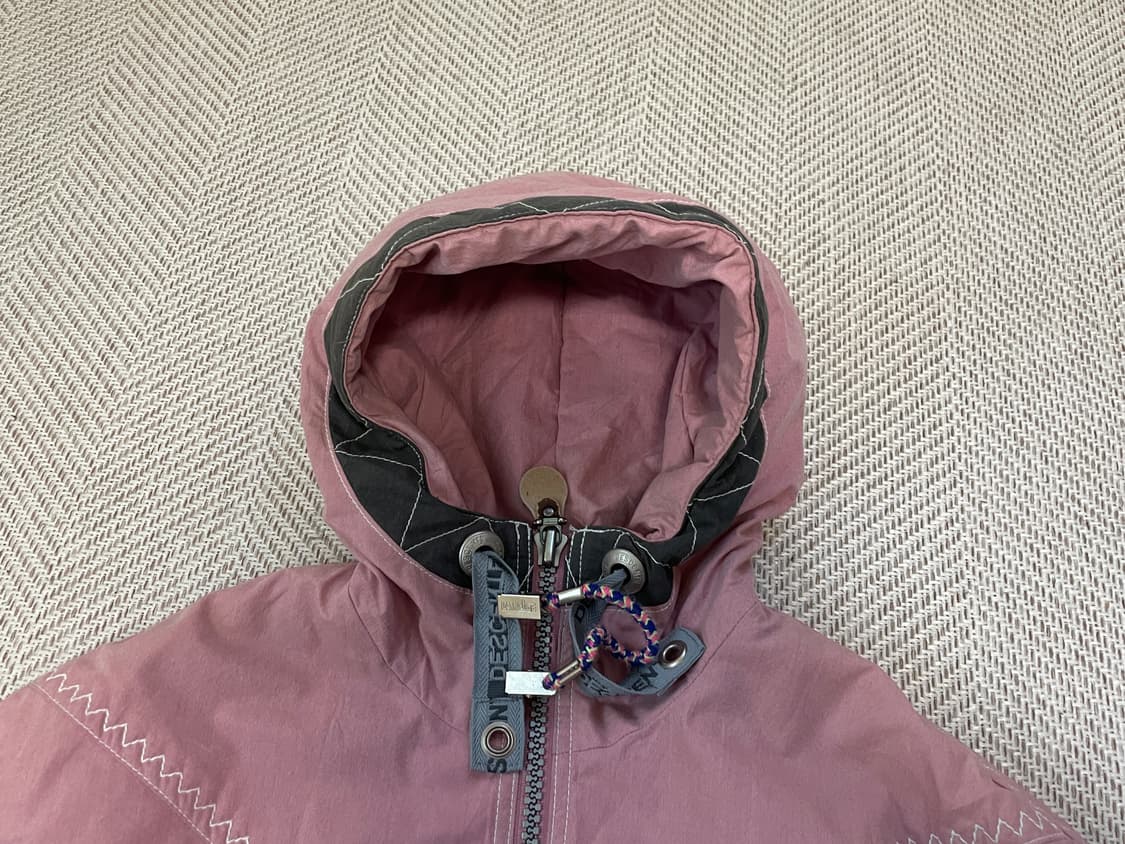 8~90s 데상트 패널 배색 후드 아노락 재킷 J03678 상품이미지4