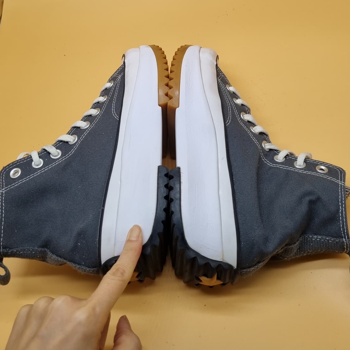 컨버스 런스타 하이크 아이언그레이 하이탑250  상품이미지5