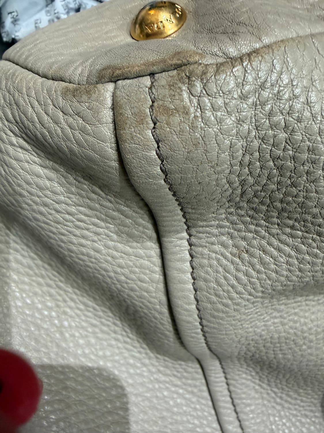 프라다 가죽 토트백 상품이미지9