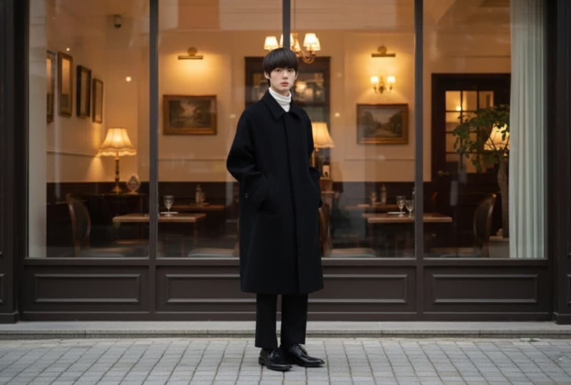 Givenchy 지방시 캐시미어 스탠다드 롱코트 상품이미지3