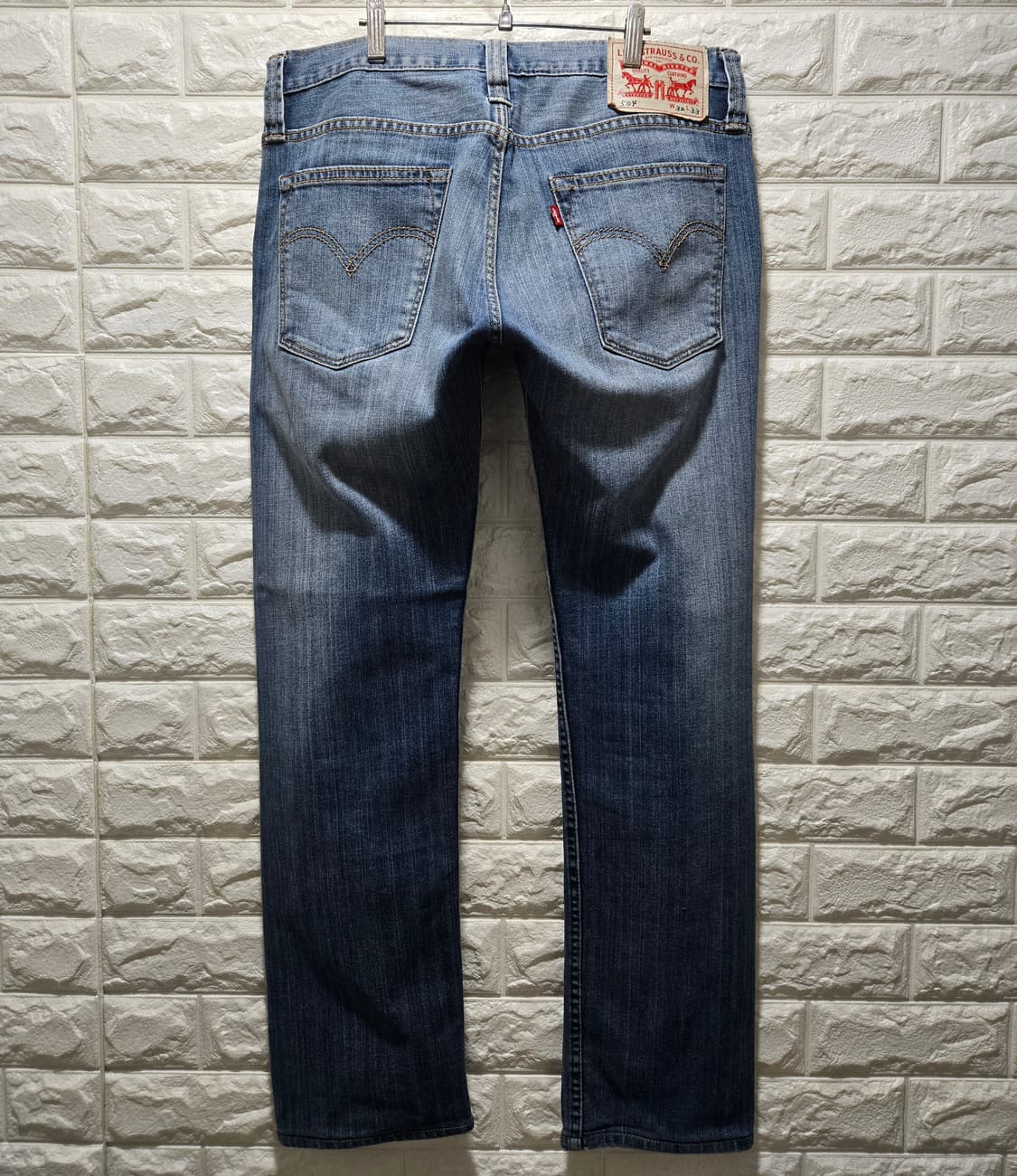 리바이스 504 데님팬츠 청바지 33~34 상품이미지4