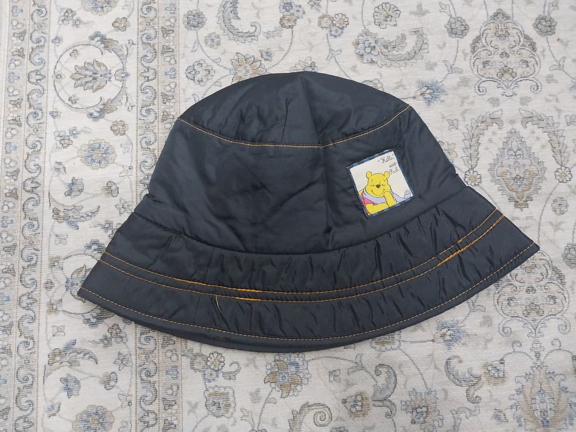 디즈니 곰돌이 푸우 캐릭터 패딩 버킷햇 상품이미지1