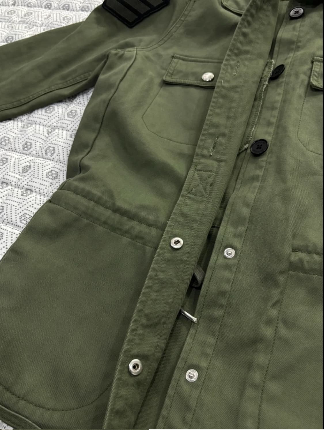 쟈딕 자딕앤볼테르 카키 야상 M 상품이미지5