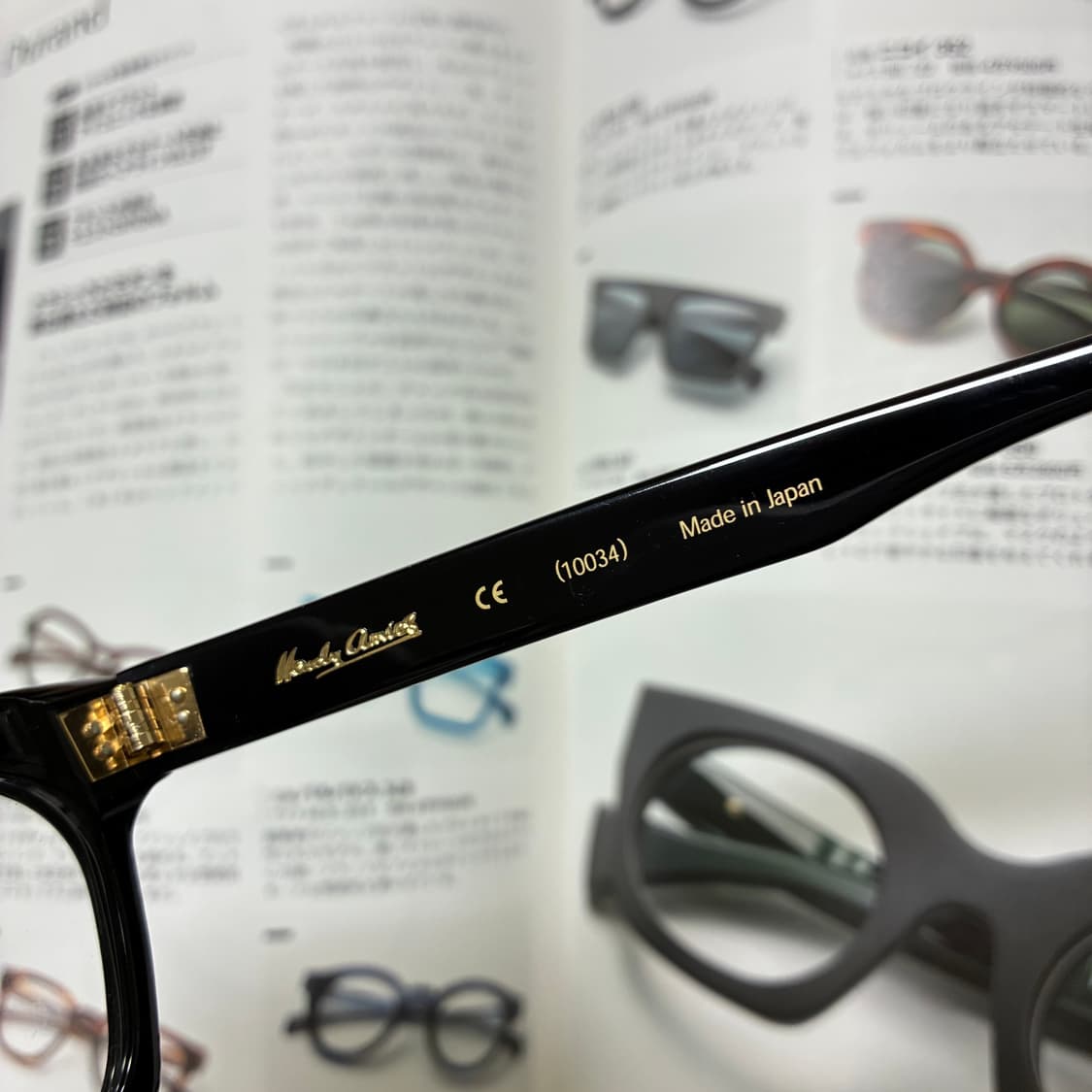 Hardy Amies 하디 에이미스 뿔테 안경 상품이미지6