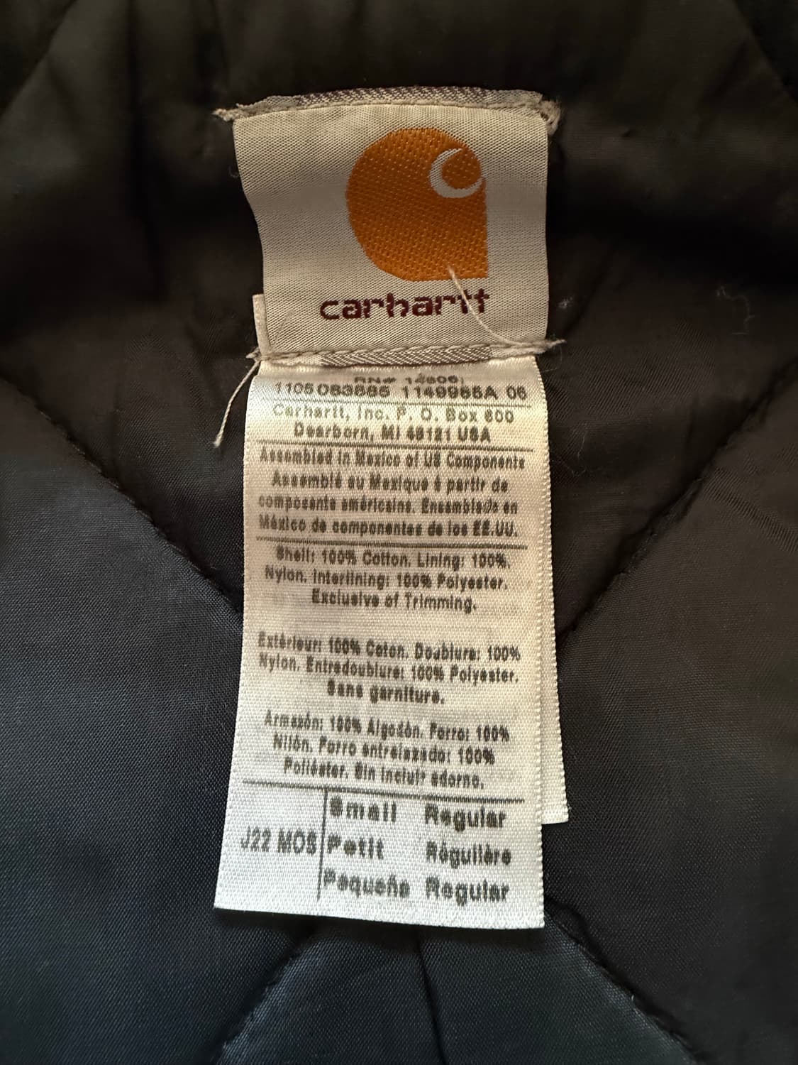 [S] 칼하트 샌드스톤 디트로이트 덕 액티브 자켓 j22 모스 상품이미지3