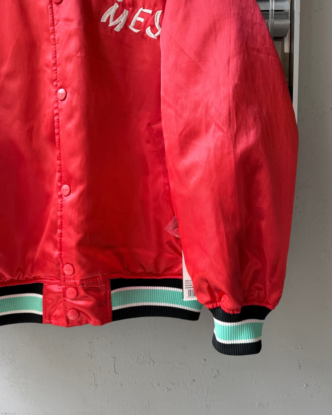 GRIMEY reversible satin bomber jacket 상품이미지7