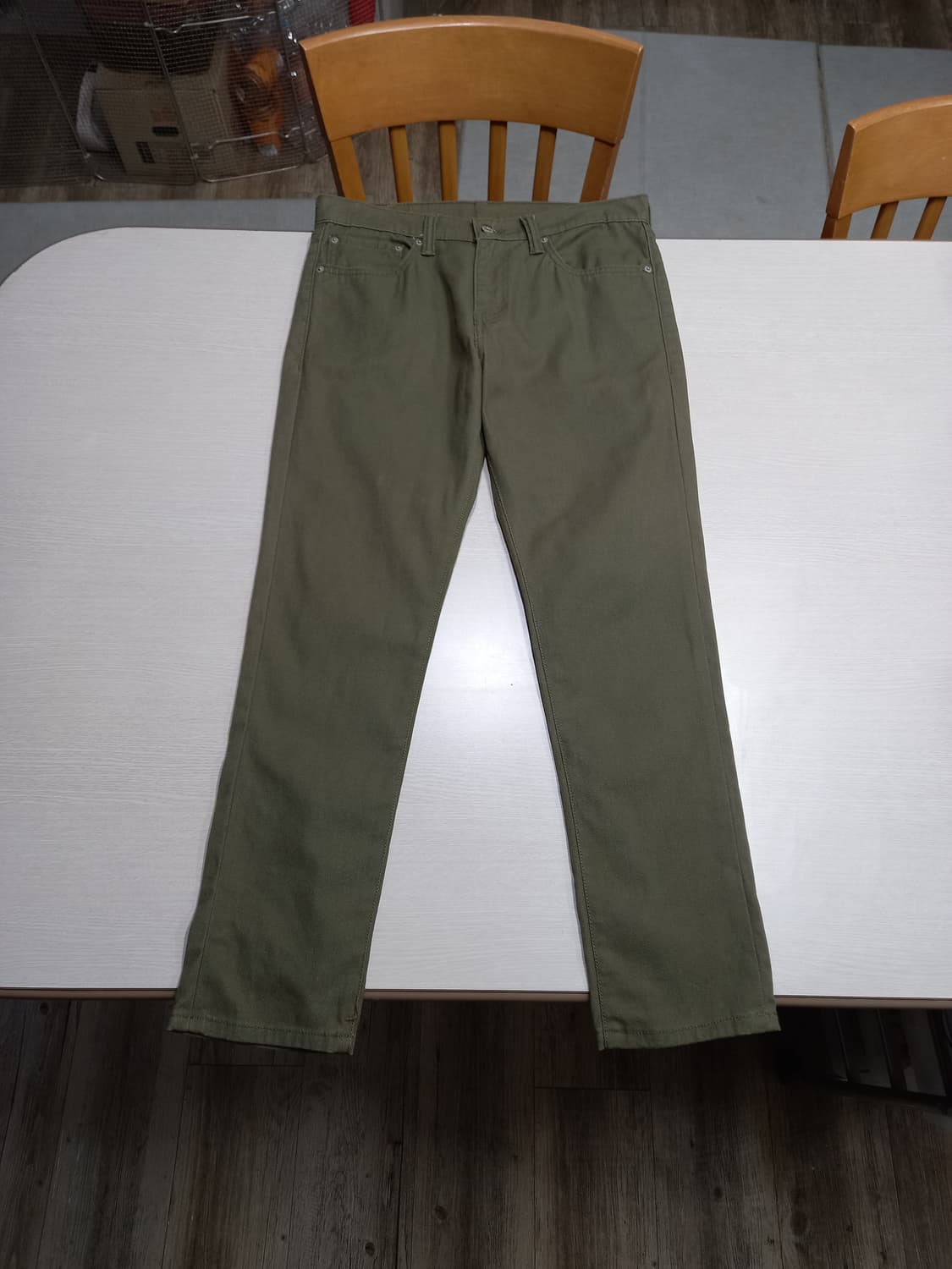 32 리바이스511 스판 슬림일자 치노 카키 32-321 상품이미지1