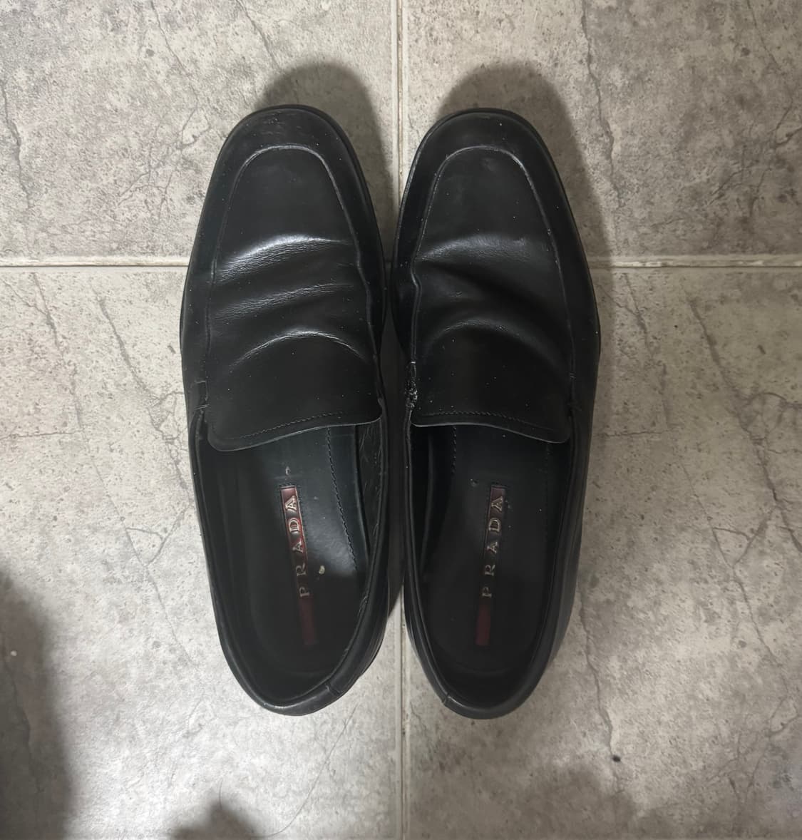 프라다 스포츠 스티치 로퍼 상품이미지1