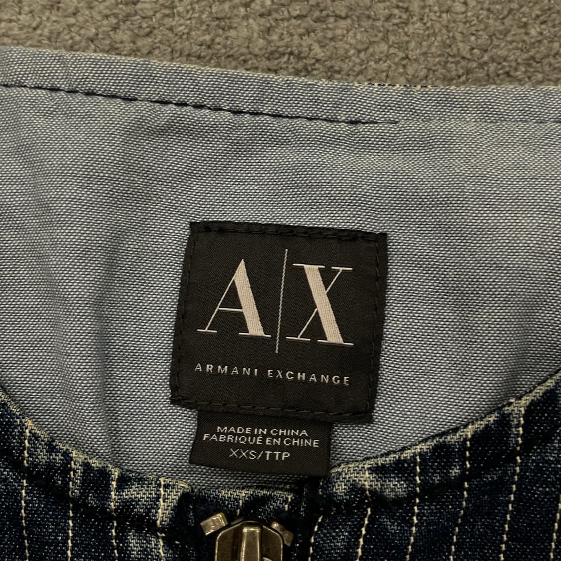 2XS 아르마니 익스체인지 데님 자켓 상품이미지5