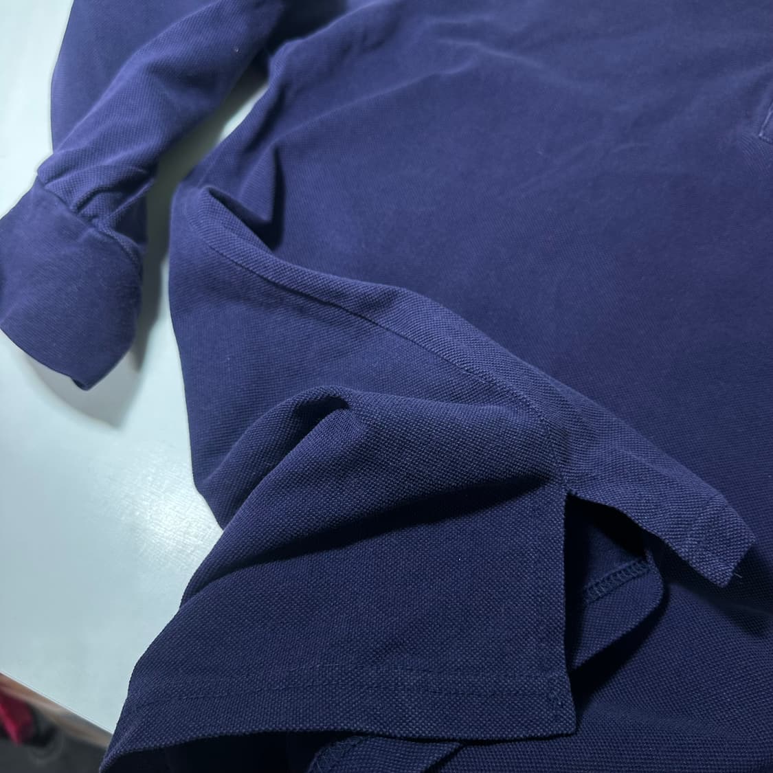 M 48 베르사체 스포츠 네이비 메두사 PK 긴팔카라티 상품이미지4