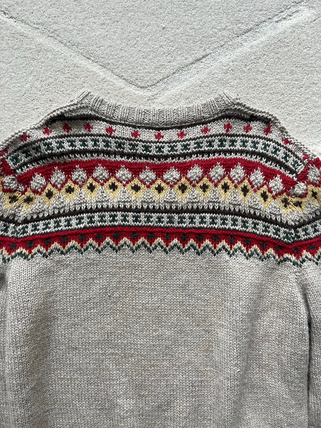 폴로 랄프로렌 페어아일 앙고라 실크 스웨터 (105) 상품이미지10