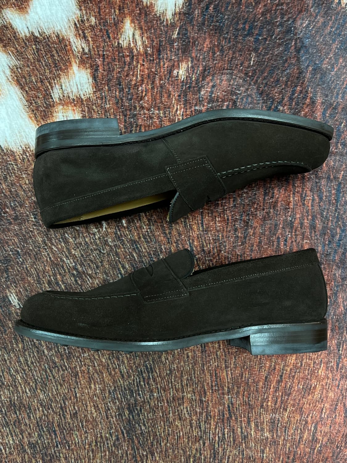 [275] 버윅 9628 스웨이드 페니로퍼 브라운 상품이미지2