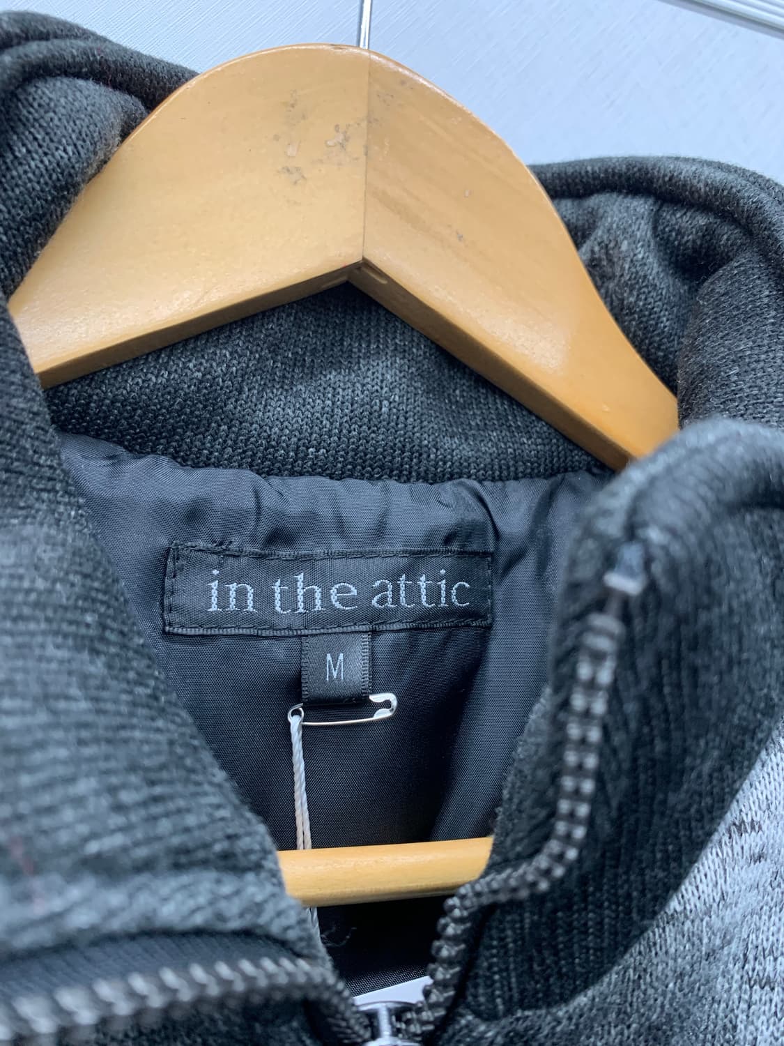 인더애틱 패턴 패딩 베스트 상품이미지4