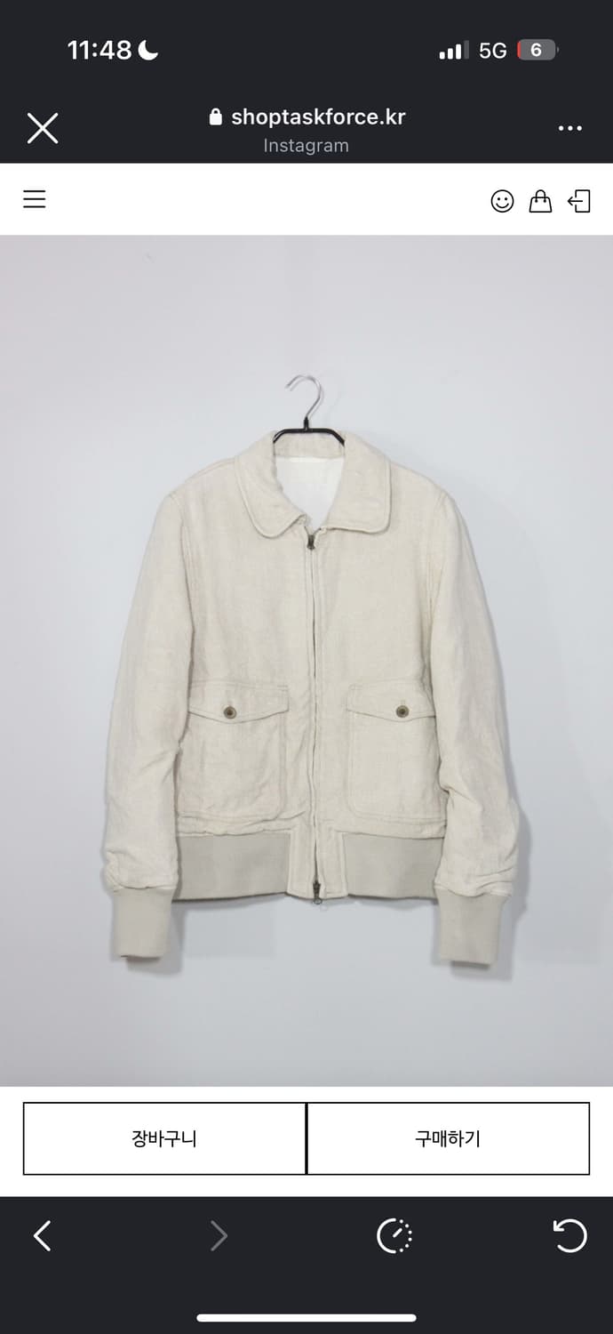 빈티지 워크 자켓 상품이미지3