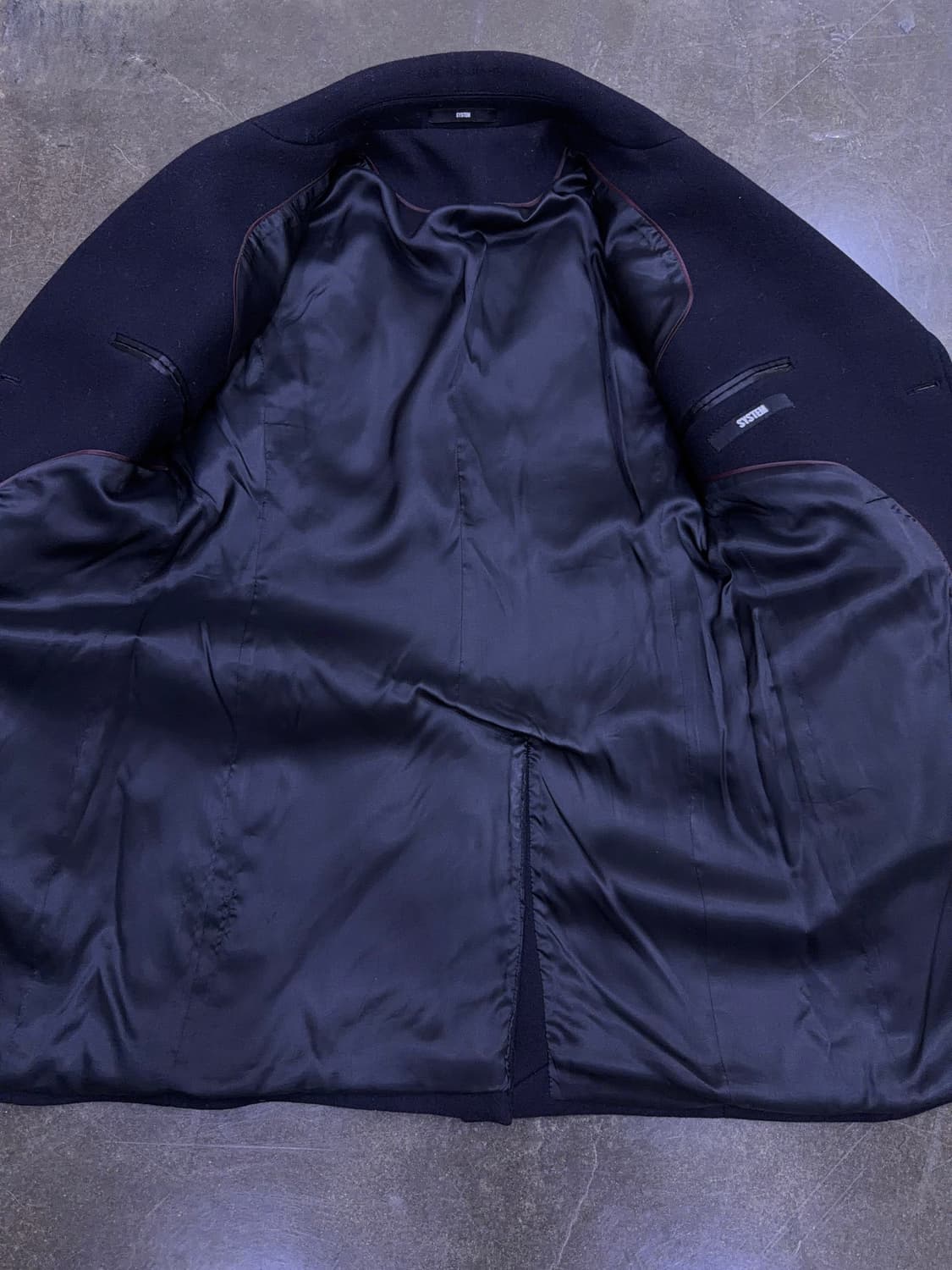 시스템옴므 더블 블레스트 울 블렌디드 코트 95 상품이미지8