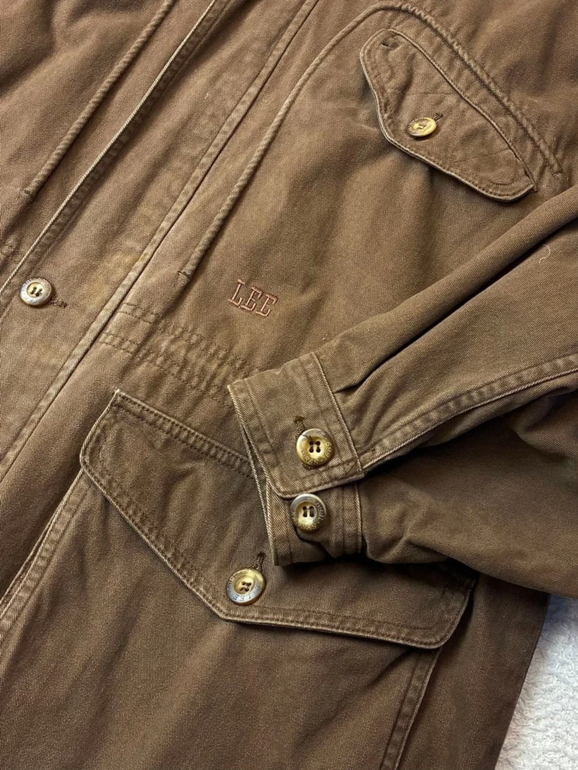 Lee 리 90's 헤비코튼 아이코닉 사파리 자켓 PN6207 상품이미지5