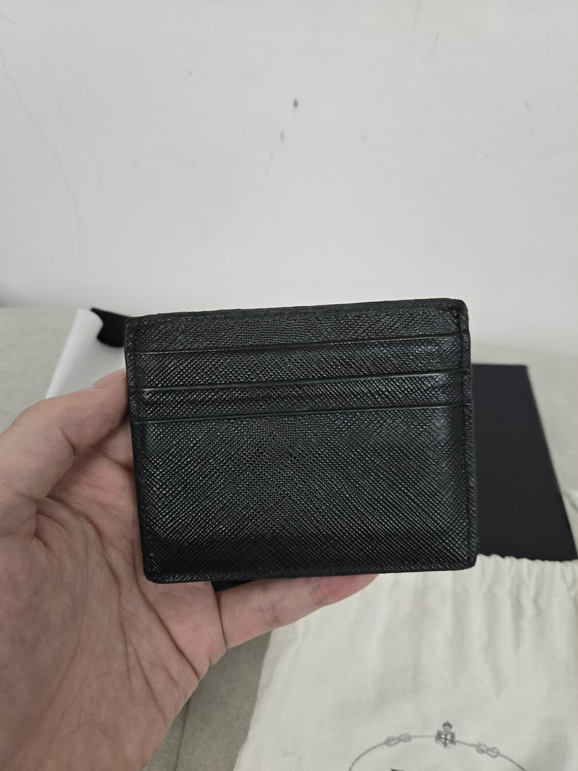 [보증서 정품]프라다 사피아노 카드지갑 상품이미지2