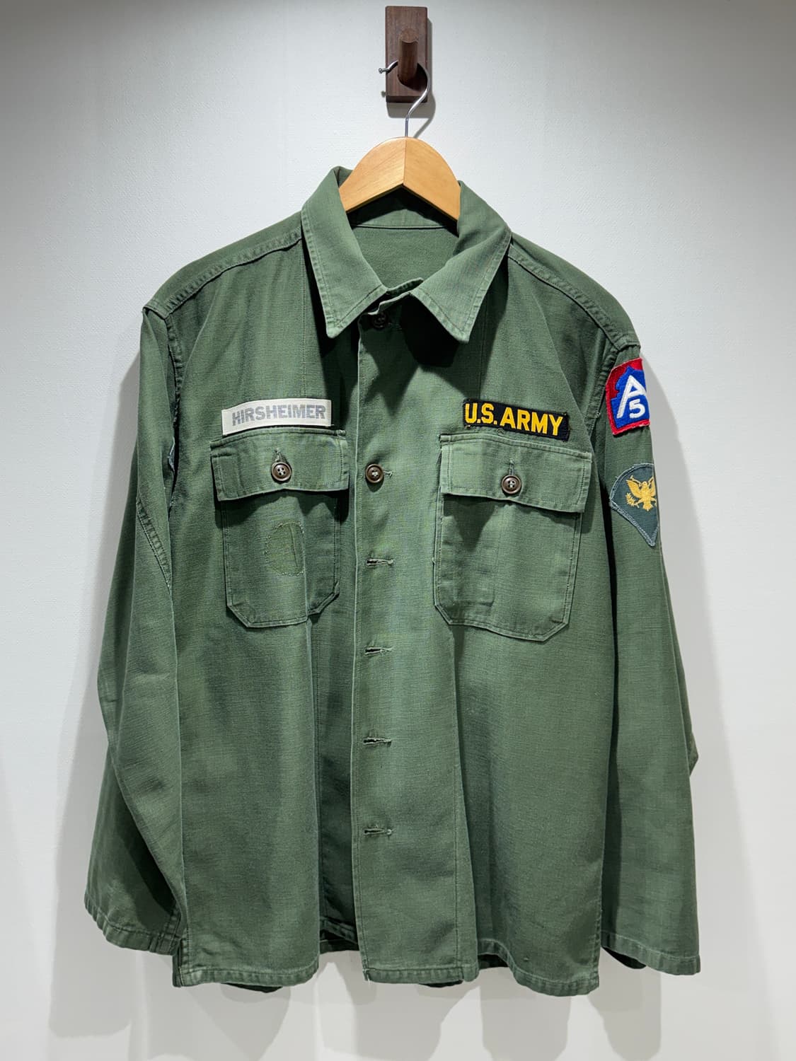 US Army 1세대 OG 107 셔츠 상품이미지1